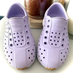 Native Kids' Robbie Sugarlite Slip-on Shoe In Purple (7T)